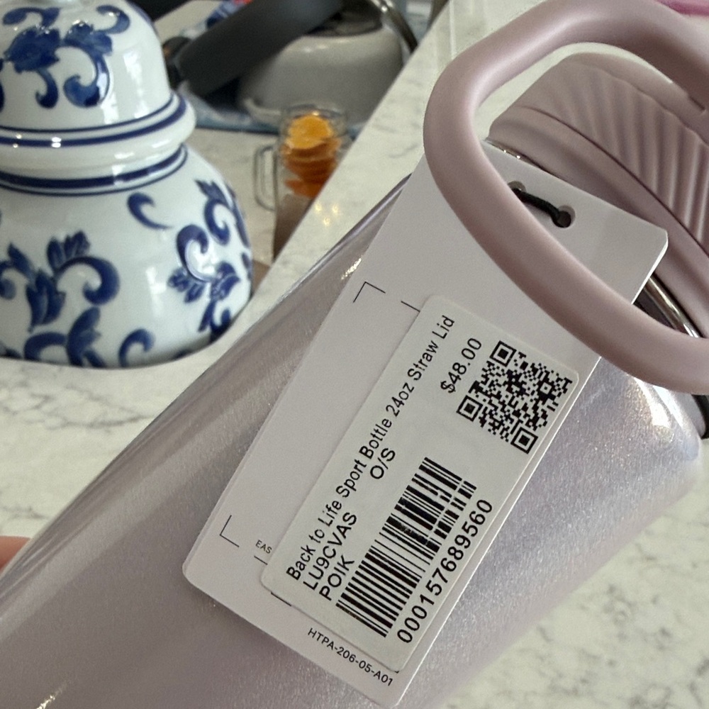 Lululemon Lavender Iridescent Water Bottle, 24oz, Brand New, Price Firm - Picture 2 of 2